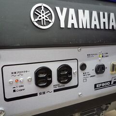 ジャンク品 エンジン始動せず ヤマハ 発電機 EF900FW 50Hz用 パーツ取