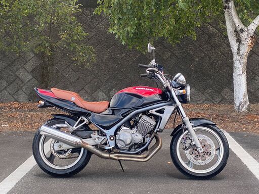 価格交渉可　【動画有り 全国陸送可】下取りOK！ 約14680km バリオス 1型 ZR250A タックロール 火の玉カラー 検)CBR VT FZR バンディット ジェイド