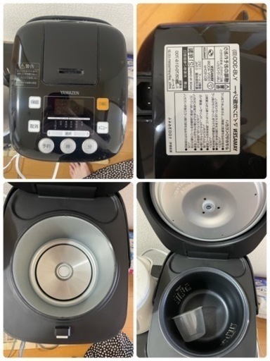 家電セット9/24引取出来る方限定(洗濯機、電子レンジ、ケトル、炊飯器の4点セット)