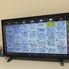 半年前購入　TOSHBA REGZA 薄型テレビ　32v 値下げ相談OK