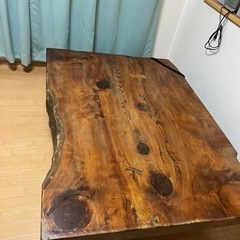 【ネット決済】一枚板テーブル