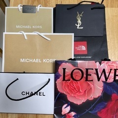 《値下げ☆》ブランド紙袋セット【LOEWE、CHANEL、YSLなど】