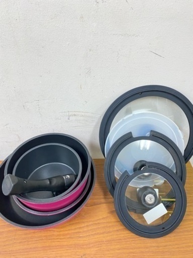 K2309-578 アイリスオオーヤマ　フライパンセット　現状渡し