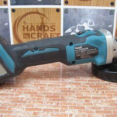 マキタ　makita　GA404DN　ディスクグラインダ　本体のみ　18V　説明書付き　【ハンズクラフト宜野湾店】