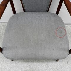 訳あり品 オールドマルニ ショパン アームチェア 花梨 カリン マホガニー 孔雀マーク マルニ木工 ジャパンビンテージ  札幌 西区 西野