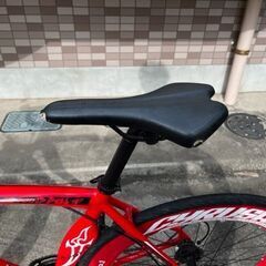 ロードバイク　Cyrusher-XC700 　　レッド　2×7　14変速