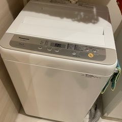 Panasonic洗濯機（1人暮らしor2人暮らし用）5kg