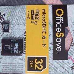 三菱ブランド microSDカード 32gb 未使用