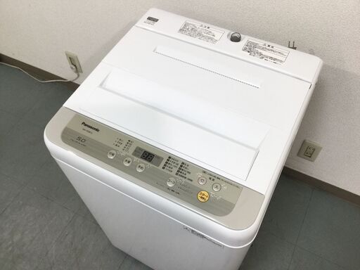 JT7502【Panasonic/パナソニック 5.0㎏洗濯機】2019年製 NA-F50B12 家電 洗濯 全自動洗濯機 簡易乾燥付