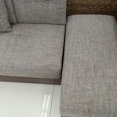 ★ジモティ割あり★  ソファー ブラウン系 H74×D76×W157 クリーニング済み HJ713 ☆ジモティ割あり☆ ソファー ブラウン系 H74×D76×W157 クリーニング