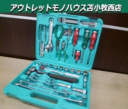 TONE コンビネーションツールセット K70 ケース付き 32点セット ハンドツール 工具 中古 トネ 苫小牧西店