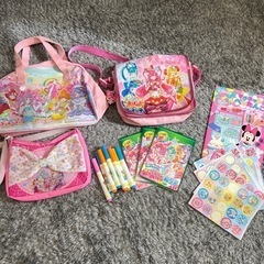 差し上げます　プリキュアバッグセット