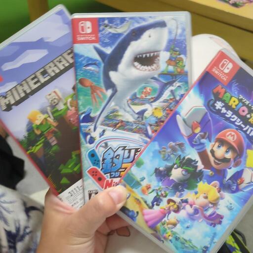 Switch　ソフト　ギャラクシーバトルと釣りスピ