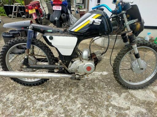 SUZUKI K50 書類、鍵、錆あります。