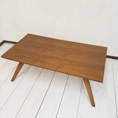 【コレ見て！ 家具】 シンプルな木製センターテーブル 