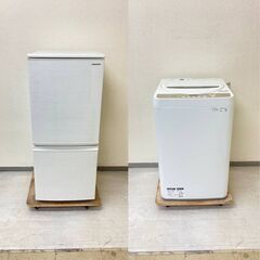 【複数点大歓迎】冷蔵庫 洗濯機 SHARPセット BRA0913...