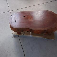 天然目、木目天板のテーブル（座卓）