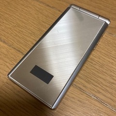 ドコモ FOMA 携帯電話 F-07F ゴールド 富士通 ガラケー