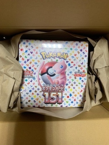 ポケモン151 box 未開封シュリンク付き