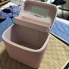 ② 無料 0円 ほぼ未使用品 コスメ メイク ボックス 化粧品入れ