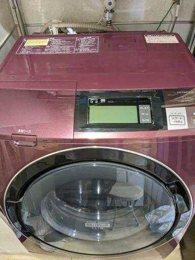 取引中　ドラム式全自動洗濯機　日立　乾燥機つき2014年式