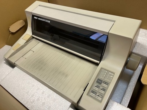 ◆◆ 3日後処分します！◆◆ OKI  MICROLINE 5350SE ◆2台セット‼︎◆ ドットインパクトプリンター！伝票出しに！◆部品取りにも！ ◆動作未確認◆OA機器◆◆