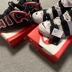 Nike Air More Uptempoゼブラ 27.5㌢ NIKE air more uptempo モアテン ゼブラ クリムゾン