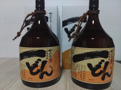 かめ仕込み焼酎一どん2本セット 焼酎 一どん(いっどん) 1800ml×2