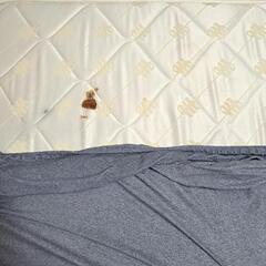 収納付き セミダブルベッド マットレス付き