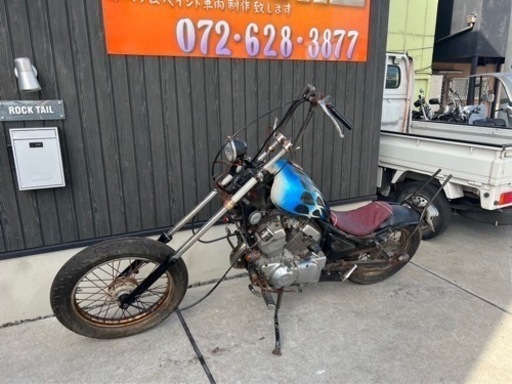 ☆12万円！ビラーゴ250 フルカスタム！不動車 カスタムベース！ヤマハ