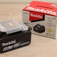 未使用 makita マキタ バッテリー 18V 6.0Ah 箱...