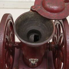 コーヒーミル COFFEE アンティーク ミル 手動式　オブジェ レトロ 手回し 手挽き 当時物 (R2318wY)