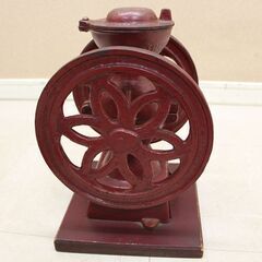 コーヒーミル COFFEE アンティーク ミル 手動式　オブジェ レトロ 手回し 手挽き 当時物 (R2318wY)