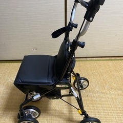 日本生産シルバーカー【老人用手押し車】  品名: ウィズワン ライトステップ・タイニーW ヌーボー HOMME(オム)男女兼用 シルバーカー