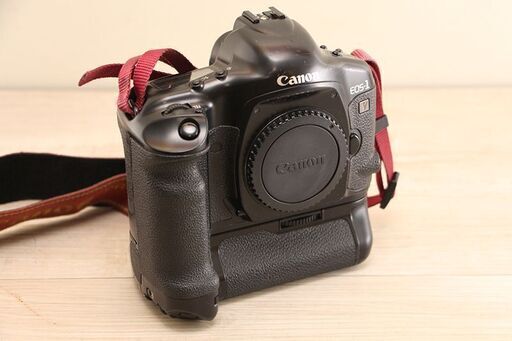 Canon キャノン EOS-1 V + POWER DRIVE BOOSTER PB-E2 パワードライブブースター付き フィルム一眼レフカメラ (R2319anxwY)