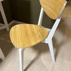 ダイニングテーブル　チェア×2　IKEA