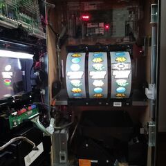 【パチスロ実機】エンターライズ★パチスロ 月華 雅【コイン不要機付】