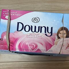 Downy（ダウニー）　乾燥機用柔軟仕上げ剤シート（エイプリルフ...