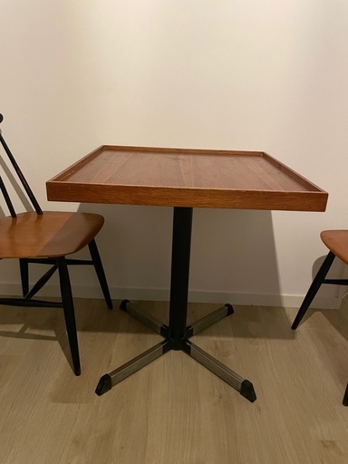 デンマーク製テーブル　正方形　ビンテージ家具