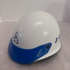 【美品】落下物 現場作業 ヘルメット J.C.S MY-1 山崎工業