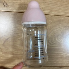 チュチュ 広口タイプ 耐熱ガラス製哺乳びん 160ml