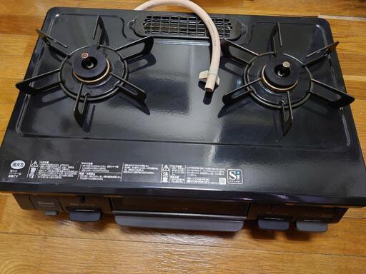 Rinnai ガスコンロ RTE640BK2L 都市ガス用