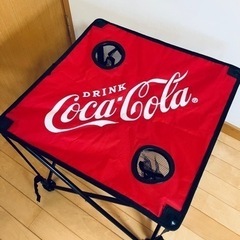 【新品未使用】コカコーラアウトドアテーブル
