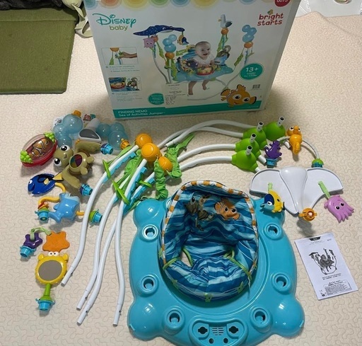 【美品】トイザらス限定 Bright Starts ファインディング・ニモ ジャンパー