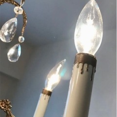 【引取り可能な方限定】海外取寄せアンティークシャンデリア