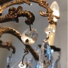 【引取り可能な方限定】海外取寄せアンティークシャンデリア