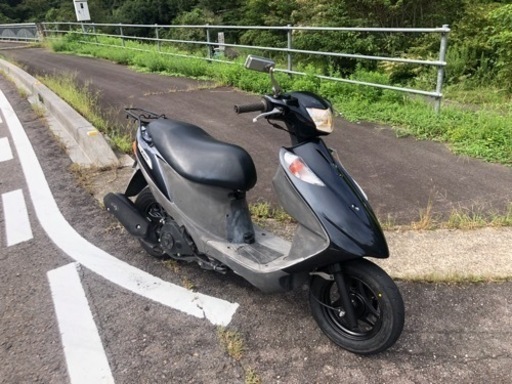 お買い上げいただきました、アドレスv125g k9 整備済み　新車ワンオーナー低走行1.3万キロ