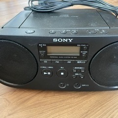 ソニー　CDラジオ
