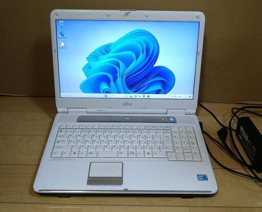 中古ノートパソコン・富士通LIFEBOOK AH55/DC(FMVA55DWC) (elec)  福大前のノートパソコンの中古あげます・譲ります｜ジモティーで不用品の処分