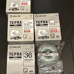 テプラ　テープカートリッジ　備品管理ラベル